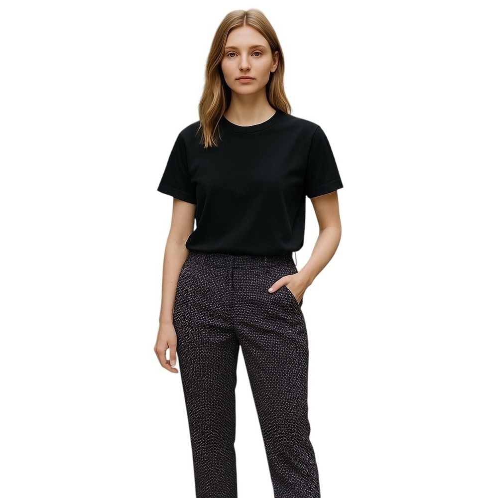 H&M Women’s Black Print Pants Size 8
